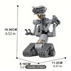 Image 2 : NEW 313PCS LEGO TYPE NOSTALGIC SHORT CIRCUIT MOVIE SERIES JOHNNY 5 ROBOT