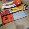 Image 2 : NEW ROSEWOOD KABOB KIT, STAINLESS SCOOP, TACO HOLDER, CITRUS SQUEEZER, WAX PAPER AND ROTARY LAZY SUS