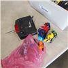 Image 3 : CONTAINER OF DIE CAST CARS, TRANSFORMERS AND TONKA TRACTOR