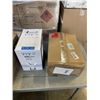 Image 2 : VIVO QUAD MONITOR DESK MOUNT, DUAL MONITOR EXTRA TALL DESK MOUNTKEYBOARD TRAY AND CAT 6 CABLE