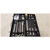 Image 1 : UNUSED BBQ TOOL SET IN HARD CASE