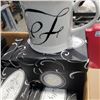 Image 2 : APPROX 45PC TOTAL NEW INTIAL PLATES AND MUGS