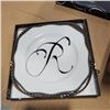 Image 6 : APPROX 45PC TOTAL NEW INTIAL PLATES AND MUGS