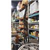 Image 3 : WOODEN GIRAFFE AND DEECORATIVE WALL CLOCK