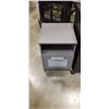 Image 2 : ROLLING IKEA ORGANIZER AND GREY NIGHTSTAND