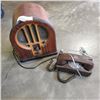 Image 1 : PHILCO REPRODUCTION TABLE TOP RADIO AND VINTAGE ROTARY PHONE
