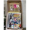 Image 2 : TRAY OF COLLECTIBLE ITEMS, COMINS TONKA, CARDS ETC.