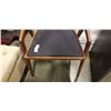 Image 2 : MOES WALNUT FRAMED ACCENT CHAIR