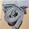 Image 2 : 3 NEW POLYESTER BLANKETS APPROX 48" X 72"