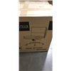 Image 2 : BRAND NEW ECCONITURE MODERN LEATHER ARMLESS OFFICE CHAIR, BLACK, RETAIL $299