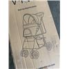 Image 2 : BLACK FOUR WHEELED PET STROLLER