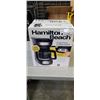 Image 2 : HAMILTON BEACH 14-CUP PROGRAMMABLE DRIP COFFEE MAKER - TESTED WORKING
