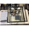 Image 1 : GLASS TERRARIUM WITH ACCESSORIES