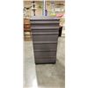 Image 1 : BLACK MODERN 6 DRAWER HIGHBOY DRESSER