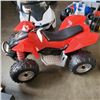 Image 3 : RED ATV ELECTRIC RIDE ON - WITH BATTERY