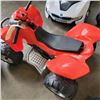 Image 4 : RED ATV ELECTRIC RIDE ON - WITH BATTERY