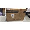 Image 1 : BRAND NEW ECCONITURE MODERN BLACK WITH METAL BASE HIGH BACK MESH EXECUTIVE OFFICE ARMCHAIR, RETAIL $