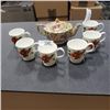 Image 1 : SADLER TEAPOT AND 6 ROYAL ALBERT TEACUPS