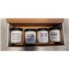 Image 1 : PRETTY BY HER CANDLE SET OF 4 WITH FUNNY SAYINGS, RETAIL $96