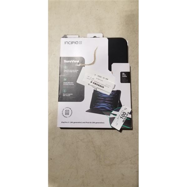 INCIPIO SUREVIEW MAGNETIC CASE/STAND FOR IPAD 11 4TH GEN AND IPAD AIR 5TH GEN.