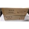 Image 2 : VIVO LAPTOP TRAY AND DESK MOUNT, WHITE CLAMP ON KEYBOARD TRAY AND SINGLE MONITOR DESK MOUNT