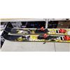 Image 2 : ATOMIC BLOG 185CM FREERIDE SKIS WITH ROSSIGNOL AXIAL 2 12 DIN BINDINGS