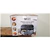 Image 2 : ULTIMA COSA DIGITAL 8.5QT DUAL ZONE AIR FRYER - TESTED WORKING, RETAIL $299