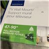 Image 2 : INSIGNIA 47"-90" FULL MOTION TV WALL MOUNT, RETAIL $199
