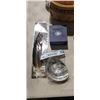 Image 2 : SMUDGE GRATEFUL BASKET WITH METAL SINGING BOWL, ABALONE SHELL, SMUDGE FEATHER, AND 6 SMUDGE STICKS -