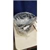 Image 2 : SET OF 2 COLANDERS 5QT AND 7QT WITH KITCHEN UTENSILS - BLACK AND WHITE, RETAIL $119