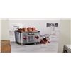 Image 2 : WOLF GOURMET 4 SLICE TOASTER - TESTED WORKING, RETAIL $649