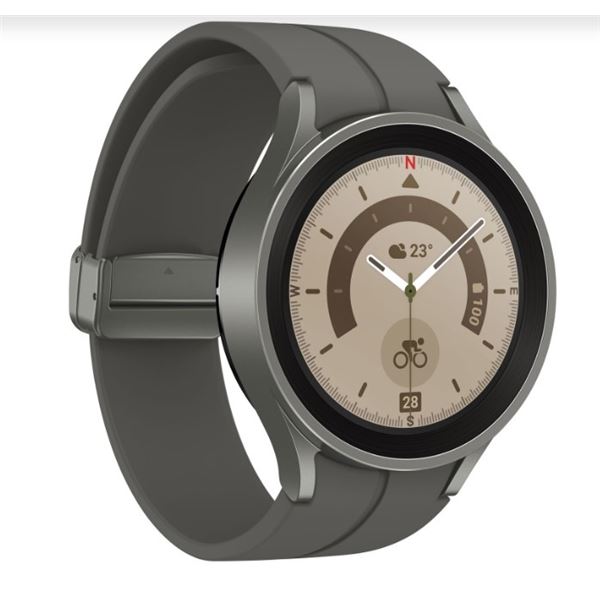 SAMSUNG GALAXY WATCH 5 PRO 45MM SMARTWATCH - TESTED WORKING, RETAIL IS $629