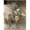 Image 1 : NEW GIANT 30 INCH T-REX PLUSH TOY, AND NEW 18 INCH SOFT PLASTIC T-REX TOY