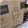 Image 2 : BRAND NEW BLACK MESH BACK OFFICE CHAIR, RETAIL $249
