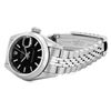 Image 4 : Rolex Ladies Stainless Steel Black Index Dial Stainless Steel Bezel Jubilee Band