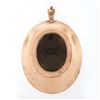 Image 2 : LARGE Antique Victorian 12k+ Gold Oval Hand Painted Portrait Mourning Pendant