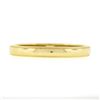Image 4 : NEW Mens Classic 14k Yellow Gold 3mm Dome Polished w/ Milgrain Wedding Band Ring