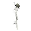 Image 6 : 14k White Gold 10.5mm Tahitian Pearl & Pave Diamond Detailed Flower Brooch Pin