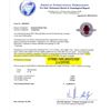 Image 4 : 1.24 ctw UNHEATED Ruby and 0.52 ctw Diamond 18K White Gold Ring (GIA CERTIFIED)