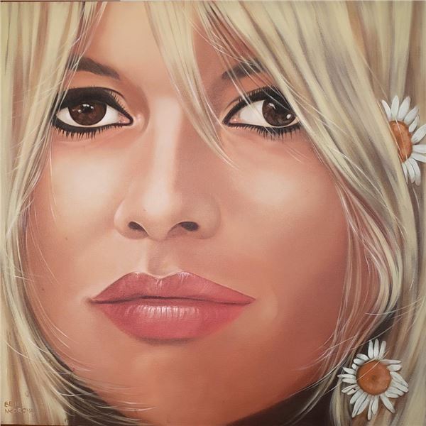 Brigitte (left) ORIGINAL by Margaret Korona