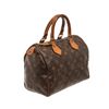 Image 3 : Louis Vuitton Brown Monogram Speedy 25 Satchel Bag