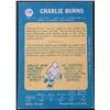 Image 2 : 1969-70 O-PEE-CHEE CHARLIE BURNS