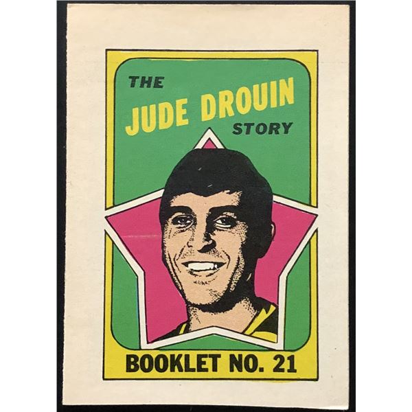 1971-72 O-PEE-CHEE JUDE DROUIN