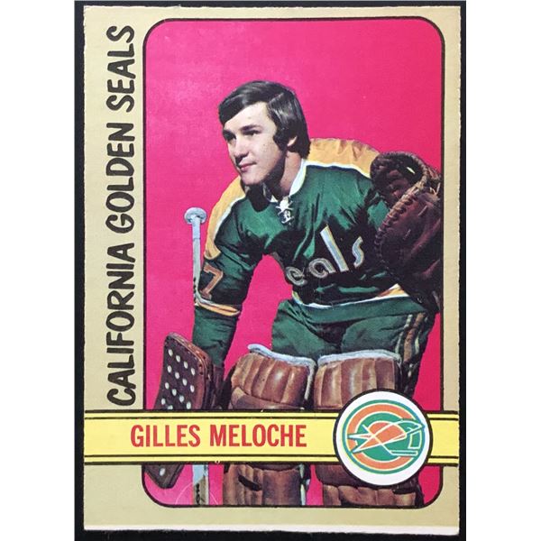1972-73 O-PEE-CHEE GILLES MELOCHE ROOKIE CARD