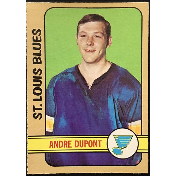 1972-73 O-PEE-CHEE ANDRE DUPONT ROOKIE CARD