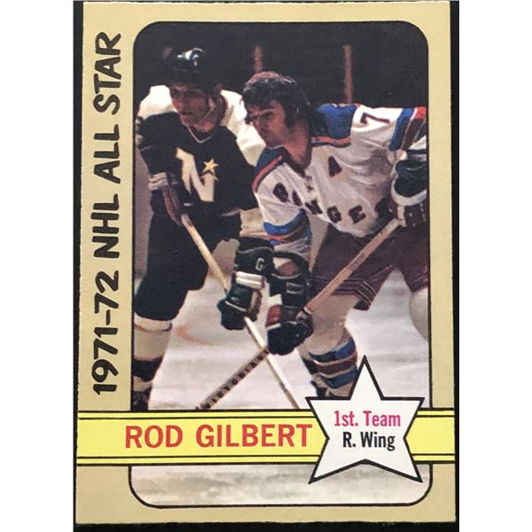 1972-73 O-PEE-CHEE ROD GILBERT (HOF)