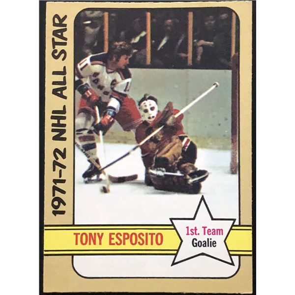 1972-73 O-PEE-CHEE TONY ESPOSITO (HOF)