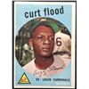 Image 1 : 1959 TOPPS CURT FLOOD ROOKIE CARD