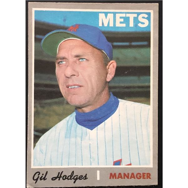 1970 O-PEE-CHEE GIL HODGES (HOF)