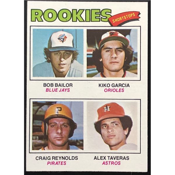 1977 TOPPS BOB BAILOR ROOKIE CARD